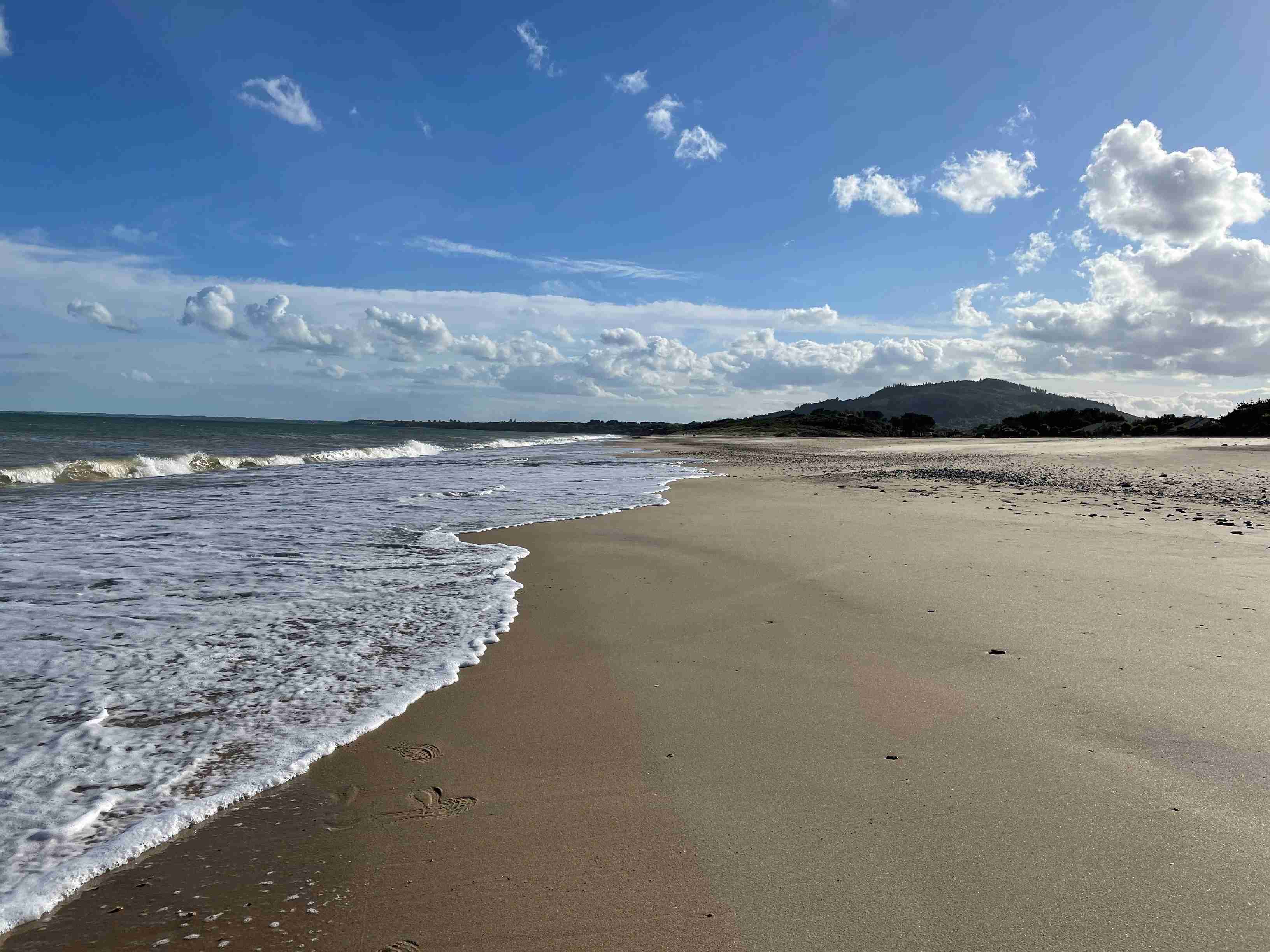 Beach On A Cloudy Day